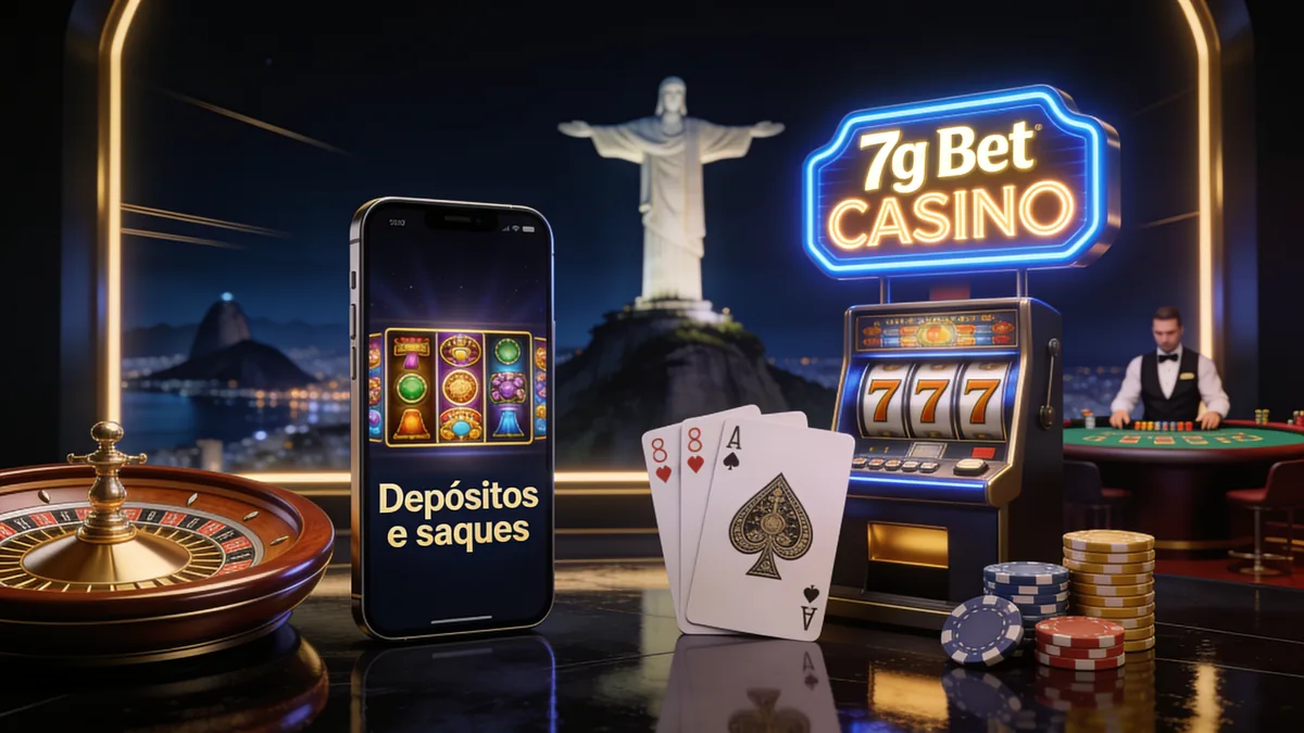 Depósitos e saques — 7g bet no Brasil